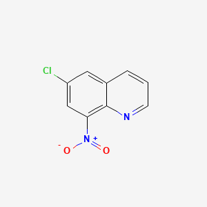 molecular formula C9H5ClN2O2 B1596401 6-氯-8-硝基喹啉 CAS No. 68527-66-2