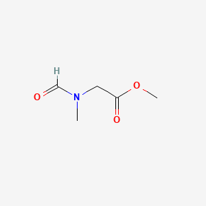 molecular formula C5H9NO3 B1596403 Methyl 2-(N-methylformamido)acetate CAS No. 68892-06-8