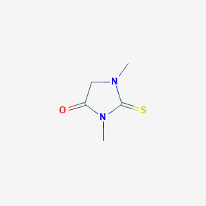 molecular formula C5H8N2OS B159642 1,3-二甲基-2-硫代乙内酰脲 CAS No. 1801-62-3