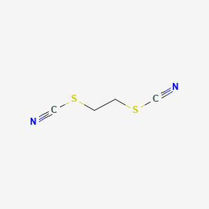 molecular formula C4H4N2S2 B1596423 Ethylene dithiocyanate CAS No. 629-17-4