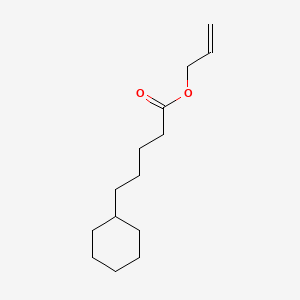 molecular formula C14H24O2 B1596427 Allyl cyclohexanevalerate CAS No. 7493-68-7