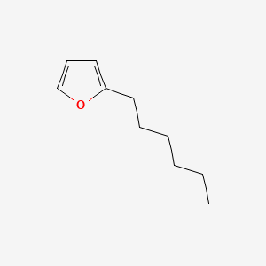 molecular formula C10H16O B1596440 2-Hexylfuran CAS No. 3777-70-6