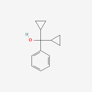 B1596446 Dicyclopropyl(phenyl)methanol CAS No. 5689-19-0