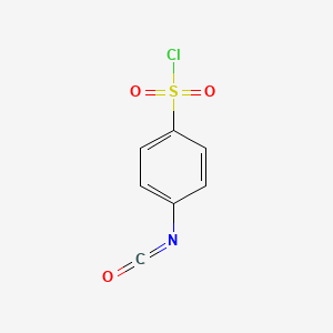 molecular formula C7H4ClNO3S B1596454 4-(氯磺酰基)苯基异氰酸酯 CAS No. 6752-38-1