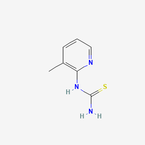 molecular formula C7H9N3S B1596479 (3-Methyl-pyridin-2-yl)-thiourea CAS No. 41440-07-7