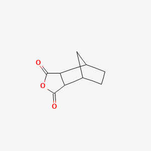 molecular formula C9H10O3 B1596484 Hexahydro-4,7-methanoisobenzofuran-1,3-dione CAS No. 6004-79-1