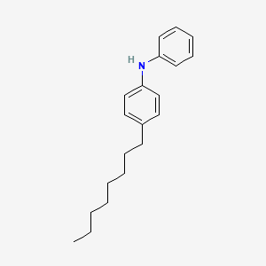 molecular formula C20H27N B1596510 4-辛基-N-苯基苯胺 CAS No. 4175-37-5
