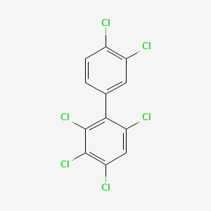 molecular formula C12H4Cl6 B1596512 2,3,3',4,4',6-六氯联苯 CAS No. 74472-42-7