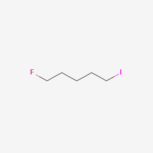 B1596516 Pentane, 1-fluoro-5-iodo- CAS No. 373-18-2