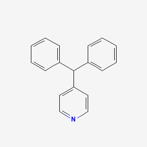 B1596525 4-(Diphenylmethyl)pyridine CAS No. 3678-72-6
