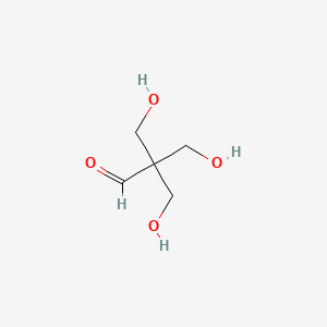 B1596527 Propanal, 3-hydroxy-2,2-bis(hydroxymethyl)- CAS No. 3818-32-4