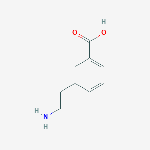 molecular formula C9H11NO2 B1596542 3-(2-Aminoethyl)benzoic acid CAS No. 2393-21-7