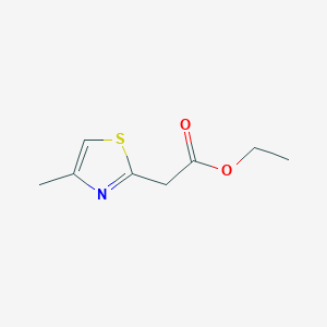 molecular formula C8H11NO2S B1596555 乙酸2-(4-甲基噻唑-2-基)乙酯 CAS No. 51221-43-3