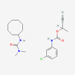 molecular formula C22H32ClN3O3 B1596581 Alipur CAS No. 8015-55-2