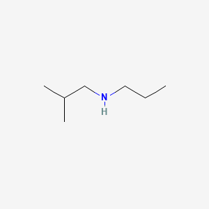 molecular formula C7H17N B1596598 2-甲基-n-丙基-1-丙胺 CAS No. 39190-66-4