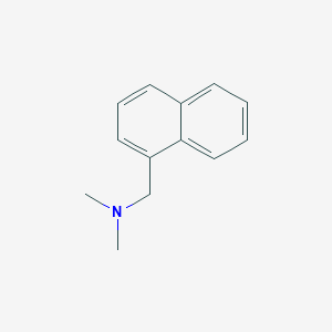 molecular formula C13H15N B1596604 N,N-二甲基-1-(萘-1-基)甲胺 CAS No. 16413-71-1