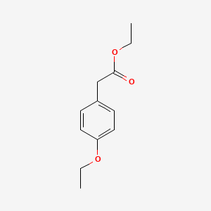 molecular formula C12H16O3 B1596607 4-乙氧基苯乙酸乙酯 CAS No. 40784-88-1