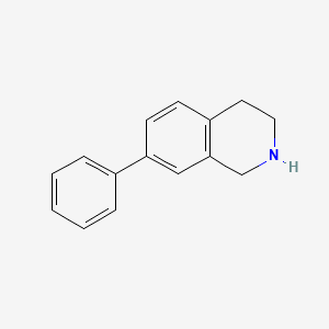 molecular formula C15H15N B1596616 7-苯基-1,2,3,4-四氢异喹啉 CAS No. 24464-41-3
