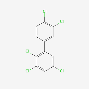 molecular formula C12H5Cl5 B1596622 2,3,3',4',5-五氯联苯 CAS No. 70424-68-9