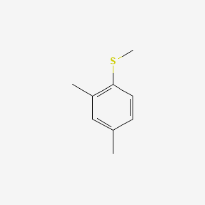 molecular formula C9H12S B1596629 2,4-二甲基硫基苯甲醚 CAS No. 34678-67-6