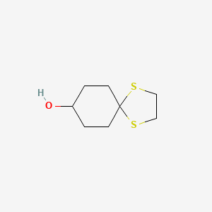 molecular formula C8H14OS2 B1596632 1,4-二硫杂螺[4.5]癸烷-8-醇 CAS No. 22428-86-0