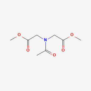 molecular formula C8H13NO5 B1596643 (乙酰基-甲氧羰基甲基-氨基)-乙酸甲酯 CAS No. 5410-10-6