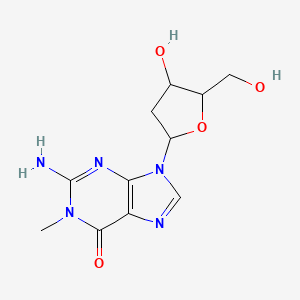 B1596648 Guanosine, 2'-deoxy-1-methyl- CAS No. 5132-79-6