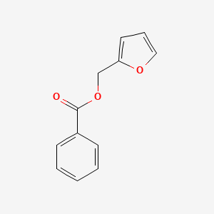 molecular formula C12H10O3 B1596650 苯甲酸糠酯 CAS No. 34171-46-5