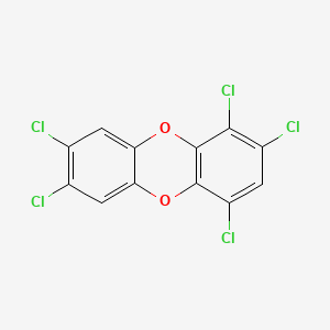 molecular formula C12H3Cl5O2 B1596657 1,2,4,7,8-五氯二苯并-对-二噁英 CAS No. 58802-08-7