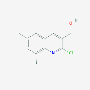 B1596667 2-Chloro-6,8-dimethylquinoline-3-methanol CAS No. 333408-42-7