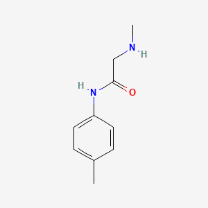 B1596689 2-(methylamino)-N-(4-methylphenyl)acetamide CAS No. 64642-17-7