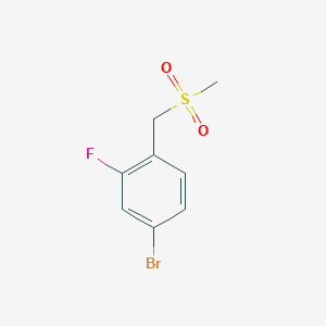 B1596746 4-Bromo-2-fluoro-1-(methylsulfonylmethyl)benzene CAS No. 886498-34-6