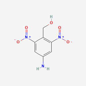 molecular formula C7H7N3O5 B1596751 4-氨基-2,6-二硝基苯甲醇 CAS No. 226711-12-2