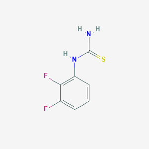 molecular formula C7H6F2N2S B1596784 (2,3-Difluorophenyl)thiourea CAS No. 572889-25-9