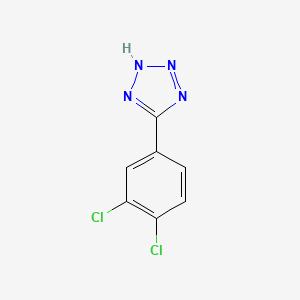 molecular formula C7H4Cl2N4 B1596792 5-(3,4-二氯苯基)-1H-四唑 CAS No. 41421-27-6