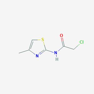 B1596797 2-chloro-N-(4-methyl-1,3-thiazol-2-yl)acetamide CAS No. 50772-53-7