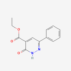 Ethyl 3-oxo-6-phenyl-2,3-dihydropyridazine-4-carboxylate
