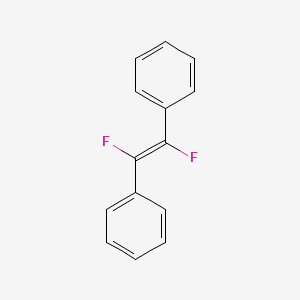 molecular formula C14H10F2 B1596802 [(E)-1,2-二氟-2-苯乙烯基]苯 CAS No. 20488-54-4