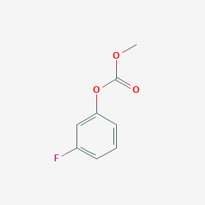 molecular formula C8H7FO3 B159682 (3-Fluorophenyl) methyl carbonate CAS No. 1847-99-0