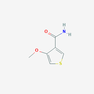 molecular formula C6H7NO2S B1596830 4-甲氧基噻吩-3-甲酰胺 CAS No. 65369-29-1