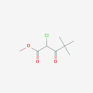 molecular formula C8H13ClO3 B1596832 2-氯-4,4-二甲基-3-氧代戊酸甲酯 CAS No. 306935-33-1