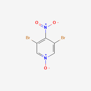 molecular formula C5H2Br2N2O3 B1596840 3,5-二溴-4-硝基吡啶-N-氧化物 CAS No. 62516-09-0