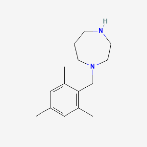 B1596843 1-(Mesitylmethyl)-1,4-diazepane CAS No. 690632-22-5