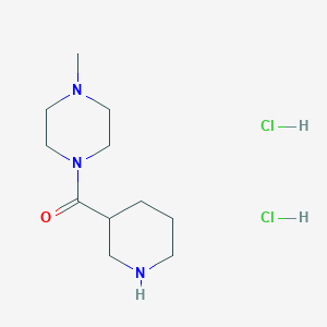 B1596845 (4-Methylpiperazino)(3-piperidinyl)methanone dihydrochloride CAS No. 690632-07-6