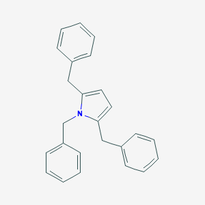 molecular formula C25H23N B159685 1,2,5-Tribenzylpyrrole CAS No. 132752-02-4