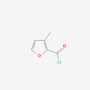 molecular formula C6H5ClO2 B1596852 3-甲基呋喃-2-甲酰氯 CAS No. 22601-06-5