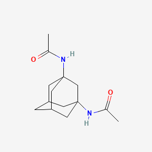 molecular formula C14H22N2O2 B1596857 1,3-双(乙酰氨基)金刚烷 CAS No. 59940-35-1