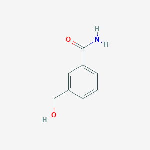 molecular formula C8H9NO2 B159686 3-(Hydroxymethyl)benzamide CAS No. 126926-34-9