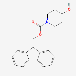 molecular formula C20H21NO3 B1596861 N-Fmoc-4-piperidinol CAS No. 351184-42-4