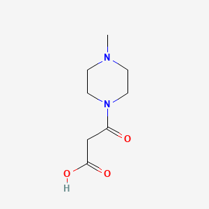 molecular formula C8H14N2O3 B1596865 3-(4-Methylpiperazin-1-yl)-3-oxopropanoic acid CAS No. 318280-11-4